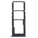 SIM Card Tray + SIM Card Tray + Micro SD Card Tray for Samsung Galaxy M12 SM-M127 (Black)
