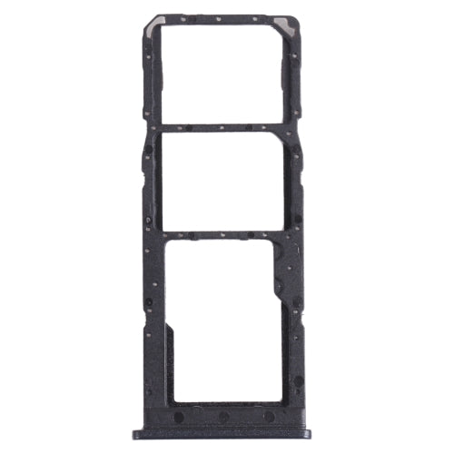 SIM Card Tray + SIM Card Tray + Micro SD Card Tray for Samsung Galaxy M12 SM-M127 (Black)