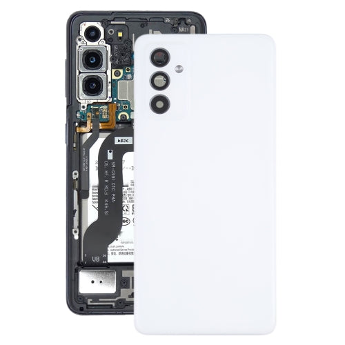 Battery Back Cover With Camera Lens for Samsung Galaxy A82(White)