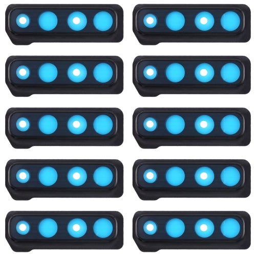 10 PCS Camera Lens Cover for Galaxy A9 (2018) A920F/DS (Black)