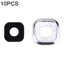 10 PCS Camera Lens Covers for Galaxy A3 (2016) / A310(Silver)