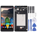 LCD Screen and Digitizer Full Assembly With Frame for Lenovo Phab / PB1-750 / PB1-750N / PB1-750M(Black)