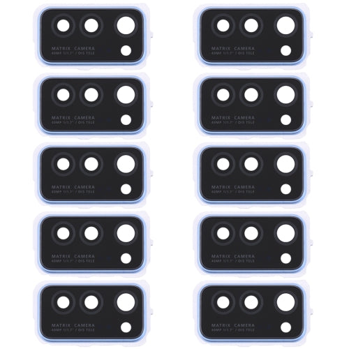 10 PCS Camera Lens Cover for Huawei Honor V30 (Blue)