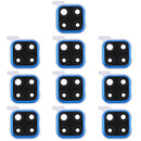 10 PCS Camera Lens Cover for Huawei Nova 5i Pro (Blue)