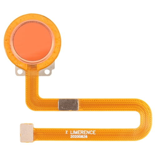Fingerprint Sensor Flex Cable for Nokia 7.2 / 6.2 / TA-1193 / TA-1178 / TA-1196 / TA-1181 / TA-1200 / TA-1198 / TA-1201 / TA-1187 (Orange)