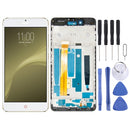 LCD Screen and Digitizer Full Assembly With Frame for ZTE Nubia Z11 Mini S NX549J (White)
