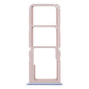 SIM Card Tray + SIM Card Tray + Micro SD Card Tray for OPPO A32 PDVM00 (Blue)