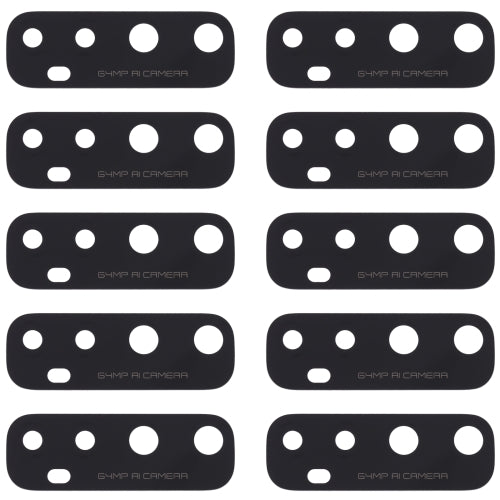 10 PCS Back Camera Lens for OPPO Realme 7