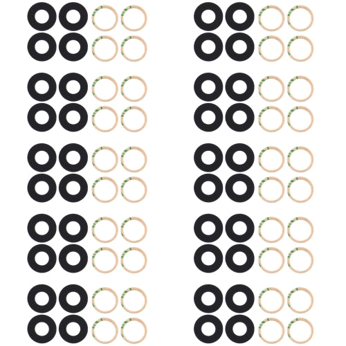 10 PCS Back Camera Lens for OPPO Reno4 SE