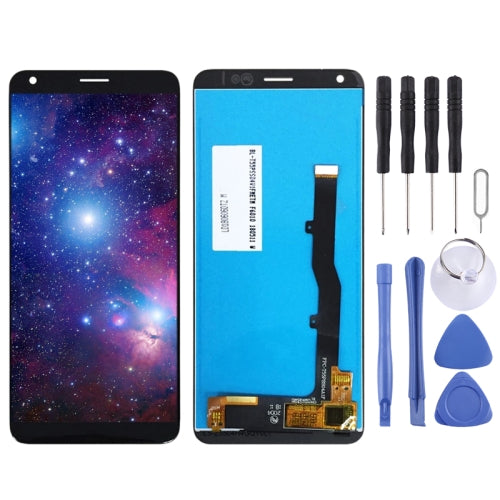 LCD Screen and Digitizer Full Assembly for ZTE Blade A530 A606 (Black)