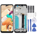 LCD Screen and Digitizer Full Assembly With Frame for LG K41s LMK410EMW, LM-K410EMW, LM-K410(Black)
