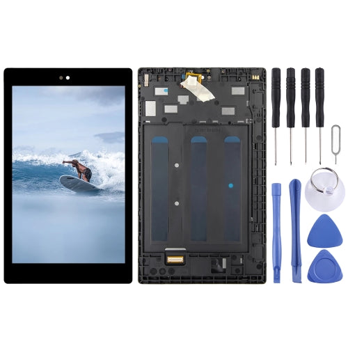 LCD Screen and Digitizer Full Assembly With Frame for Amazon Fire HD 8 (2018) 8th Gen L5S83A (Black)