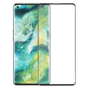 Front Screen Outer Glass Lens for Oppo Find X2 Pro / Find X2 (Black)