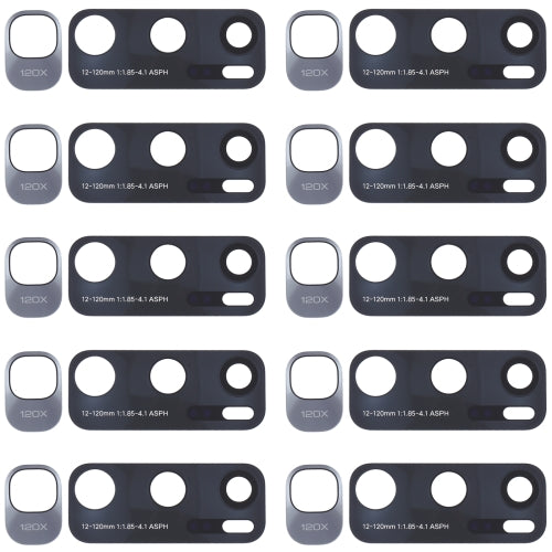 10 PCS Back Camera Lens for Xiaomi Mi 10 Ultra / M2007J1SC