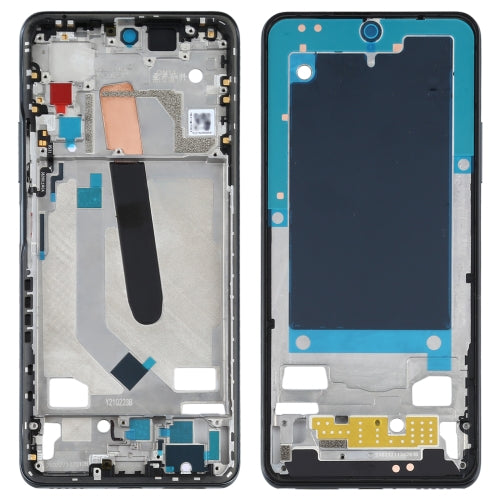 Original Middle Frame Bezel Plate for Xiaomi Redmi K40 Pro/Redmi K40/M2012K11AC/M2011K2C/M2012K11C (Black)