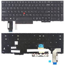 US Version Keyboard for Lenovo Thinkpad E580 E585 E590 E595 T590 P53S L580 L590 P52 P72 P53 P73 (Black)