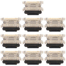 10 PCS Charging Port Connector for Xiaomi Redmi K30 Pro / Poco F2 Pro