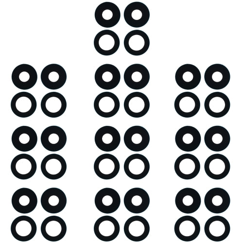 10 PCS Back Camera Lens for OPPO Reno4 SE PEAT00 PEAM00
