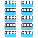 10 PCS Back Camera Lens for Xiaomi Redmi Note 9 4G M2010J19SC (Blue)