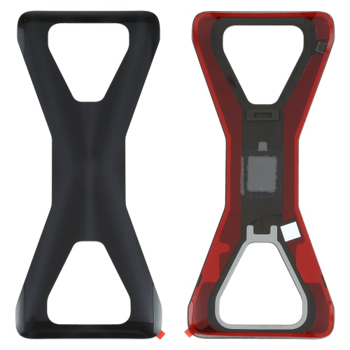 Original Battery LOGO Glass Back Cover for Xiaomi Black Shark 3S(Black)