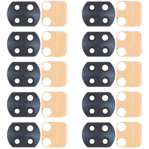 10 PCS Back Camera Lens for Xiaomi Redmi Note 9T 5G M2007J22G