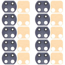 10 PCS Back Camera Lens for Xiaomi Mi 10i M2007J17I