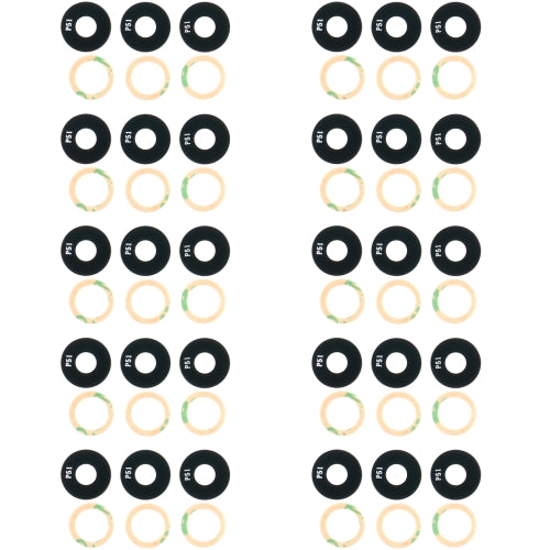 10 PCS Back Camera Lens for OPPO Reno5 PEGM00 PEGT00