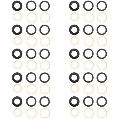 10 PCS Back Camera Lens for OPPO Reno5 Pro 5G PDSM00 PDST00 CPH2201