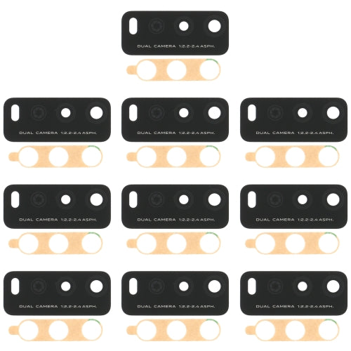 10 PCS Back Camera Lens for Vivo Y12s V2026 V2033