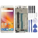 LCD Screen and Digitizer Full Assembly with Frame for ZTE Blade A610 / A610C / A612 (White)