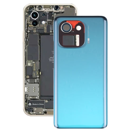 Original Battery Back Cover for Xiaomi Mi 11 Pro(Green)