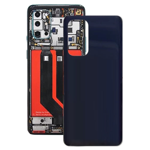 Glass Battery Back Cover for OnePlus 9(Black)