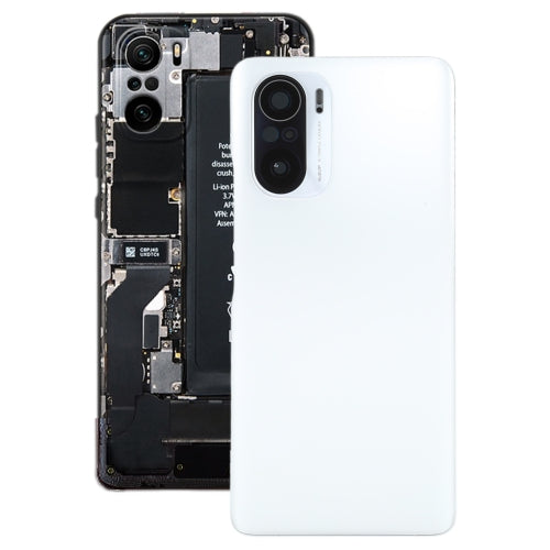 Original Battery Back Cover for Xiaomi Redmi K40 Pro M2012K11C(White)
