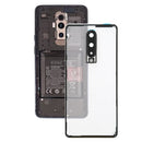 Battery Back Cover With Camera Lens for OnePlus 8(Transparent)