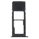 SIM Card Tray + Micro SD Card Tray for LG K61 LMQ630EAW, LM-Q630 (Black)