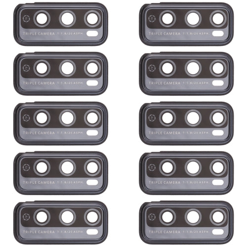 10 PCS Camera Lens Cover for Huawei Enjoy 20 Pro (Black)