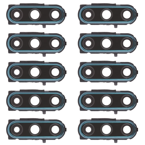 10 PCS Camera Lens Cover for Huawei Enjoy 10 Plus (Green)