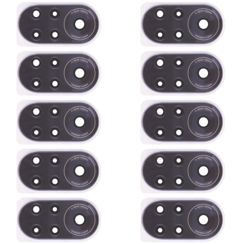 10 PCS Camera Lens Cover for Huawei Nova 8 Pro 5G (Purple)