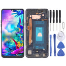 LCD Screen and Digitizer Full Assembly with Frame for LG G8X ThinQ LMG850EMW LM-G850 (Black)