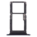 SIM Card Tray + SIM Card Tray / Micro SD Card Tray for Motorola One Hyper XT2027 XT2027-1 (Blue)