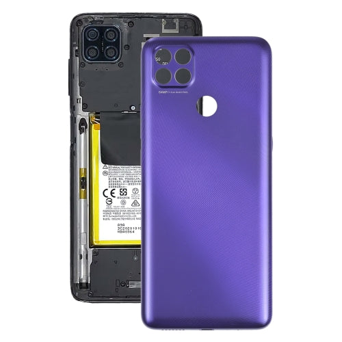 Battery Back Cover for Motorola Moto G9 Power XT2091-3 XT2091-4 (Purple)