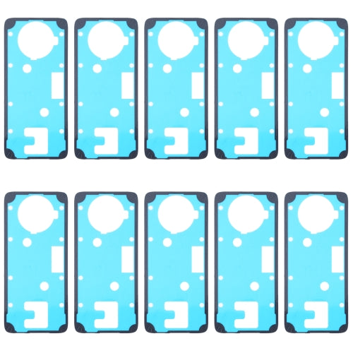 10 PCS Back Housing Cover Adhesive for Xiaomi Redmi Note 9 Pro 5G / Mi 10T Lite 5G