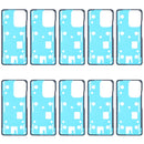10 PCS Back Housing Cover Adhesive for Xiaomi Redmi K40 Pro / Redmi K40 / Poco F3