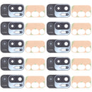 10 PCS Back Camera Lens for Xiaomi Redmi Note 10 5G M2103K19G M2103K19C
