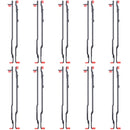 10 PCS Front Housing Adhesive for Huawei Nova 8 Pro