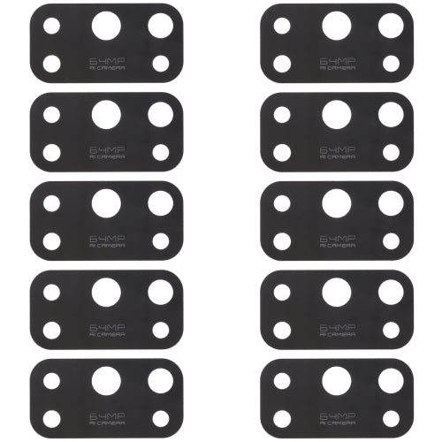 10 PCS Back Camera Lens for OPPO Realme 7 Pro RMX2170