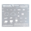 MECHANIC S24-09 0.12mm BGA Reballing Stencil Template for iPhone 11 Pro