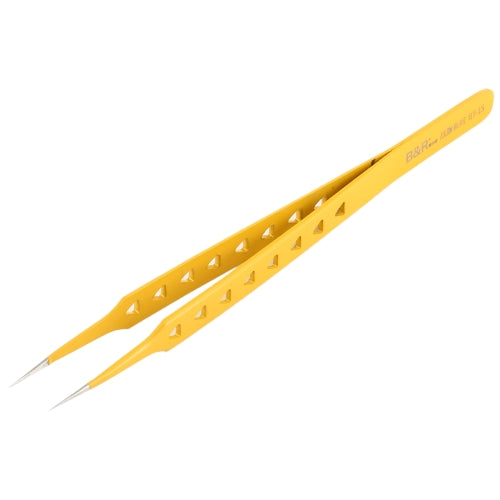B&R BT-15 High Precise Hole-desing Step Tweezers