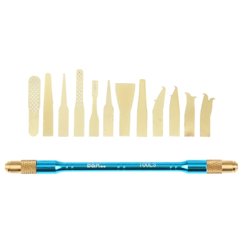 B&R C-013 13 in 1 Multi-Function CPU Glue Disassemble Knife Set