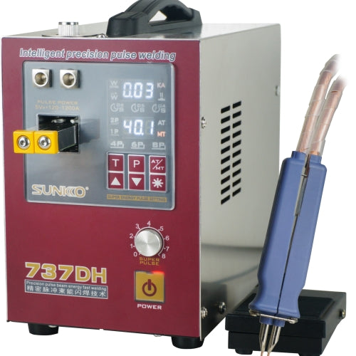 SUNKKO 737DH Induction Delay Spot Welder Automatic Pulse Spot Welding Machine, EU Plug